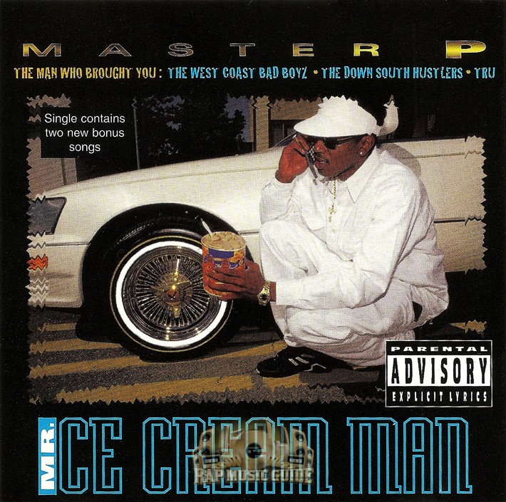 Master P Mr. Ice Cream Man Single. CD Rap Music Guide